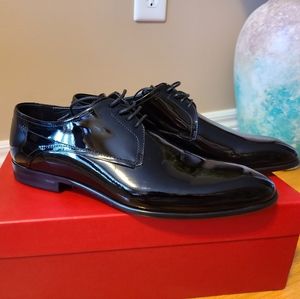 Mens C-Dresspat Patent Leather Lace Up Derby